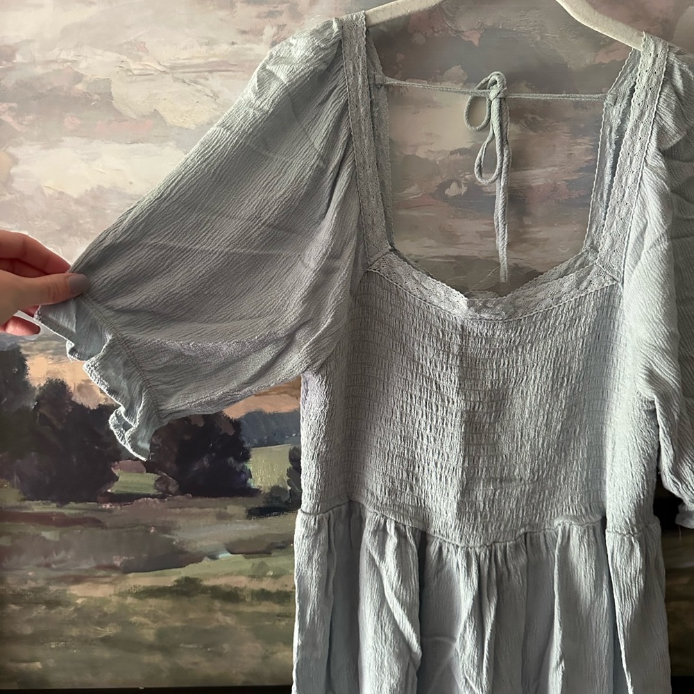 In Loom Tie Back Blouse